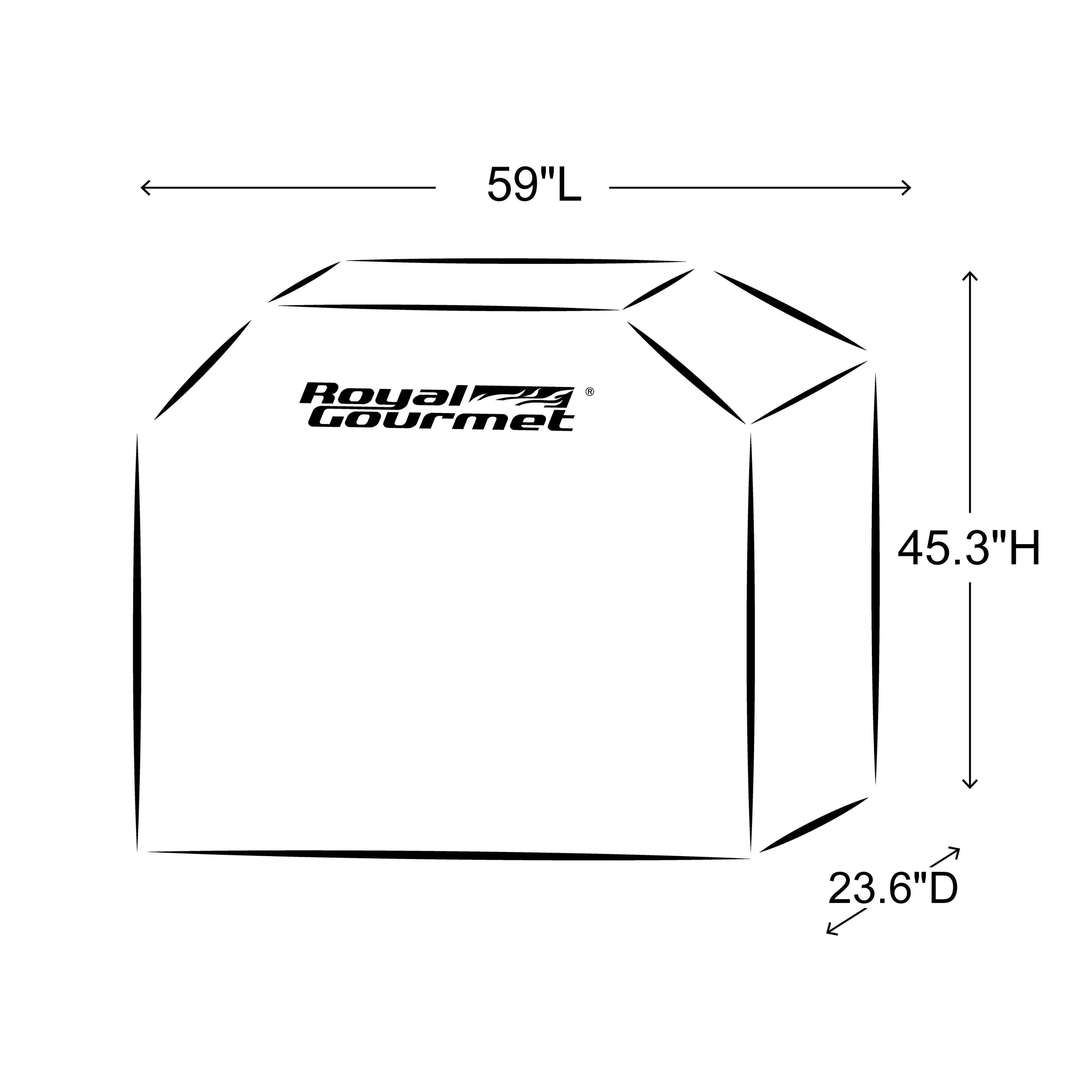 59 Grill Cover Oxford Waterproof Heavy-Duty