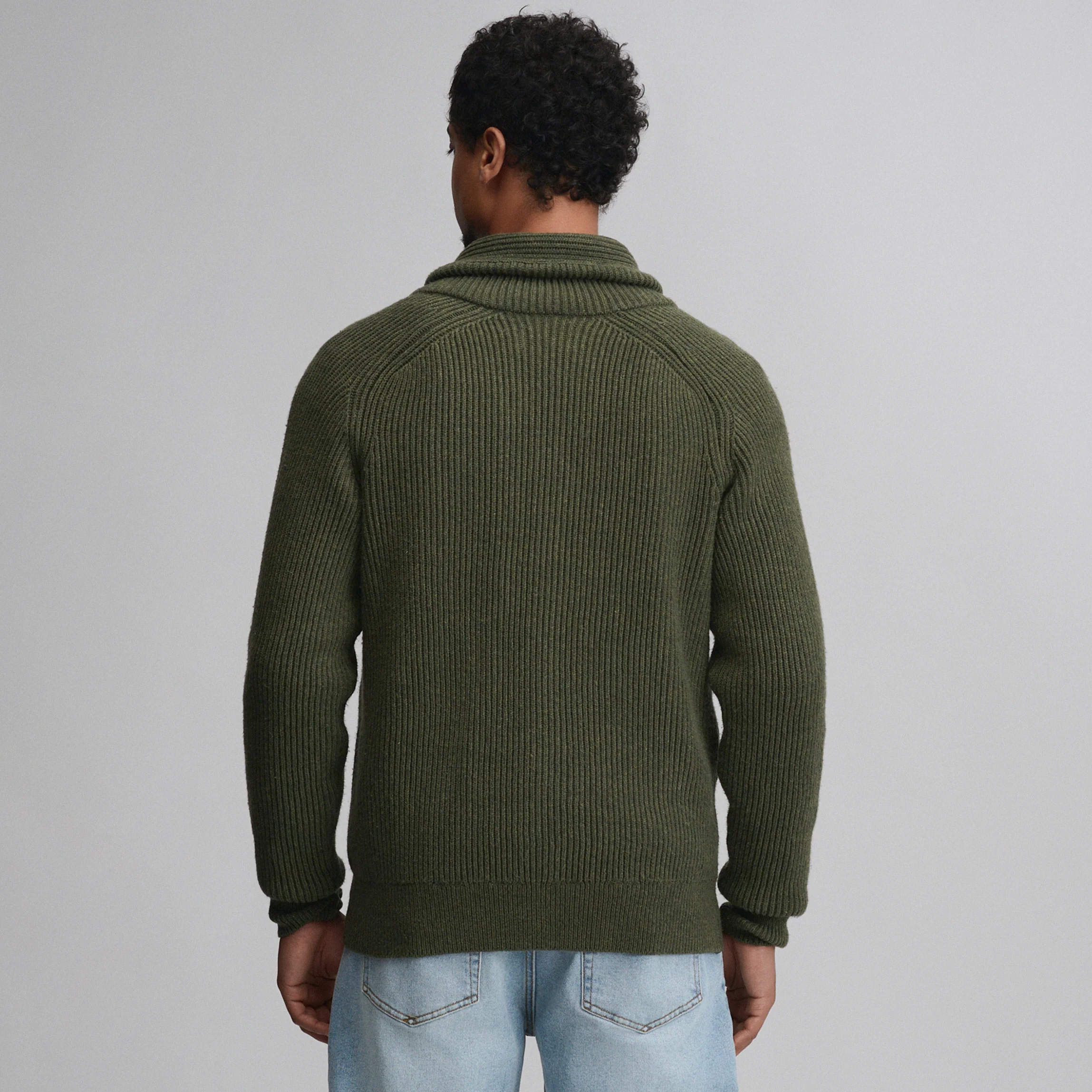 Men's Fletcher Bay Shawl Collar Cardigan Sweater