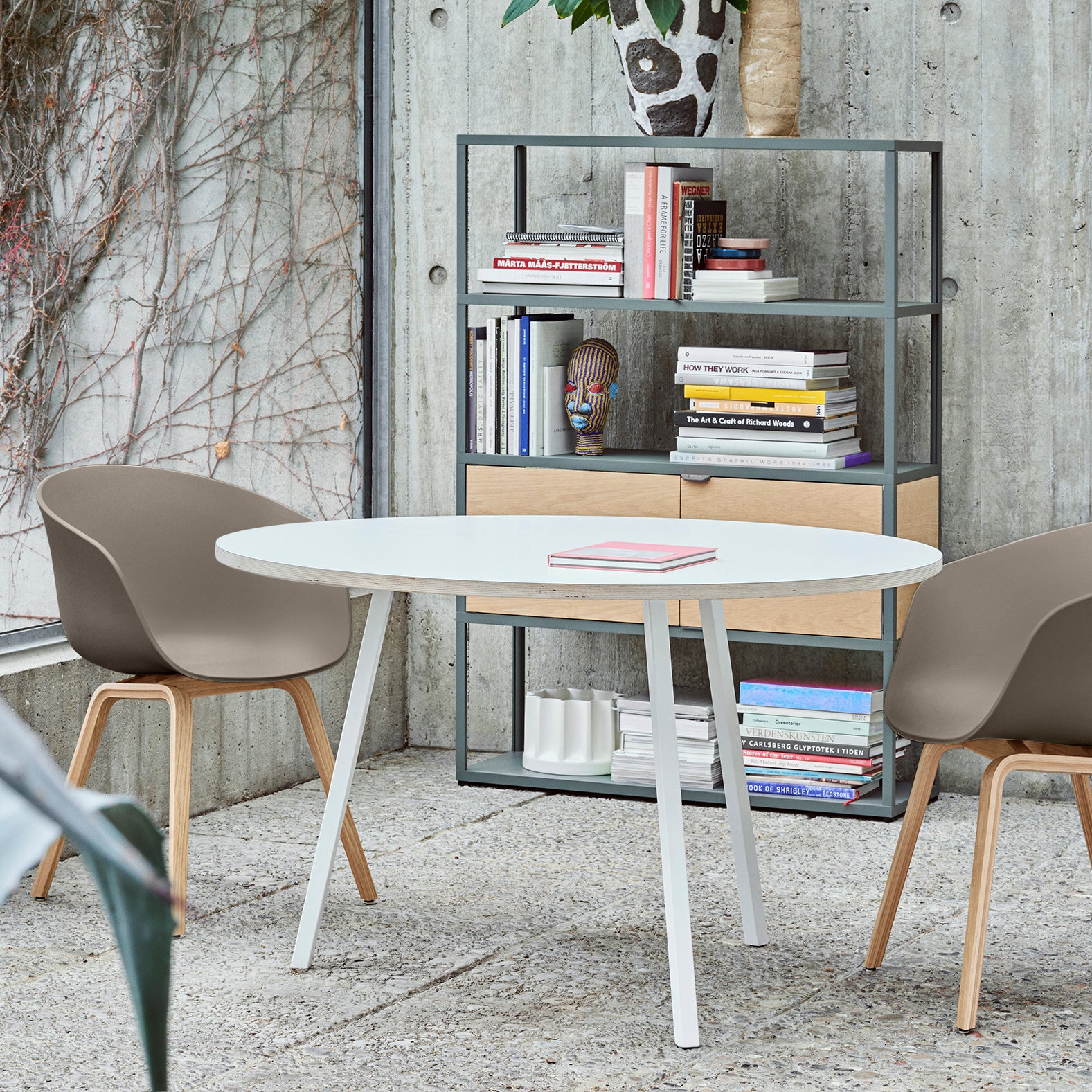 HAY About a Chair AAC222 Stoel - Oak - Khaki