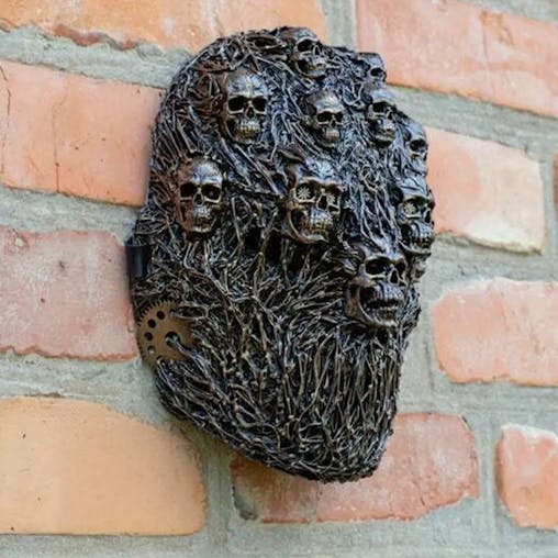 NNETM Bone-Chilling Elegance: Steam Skeleton Mask