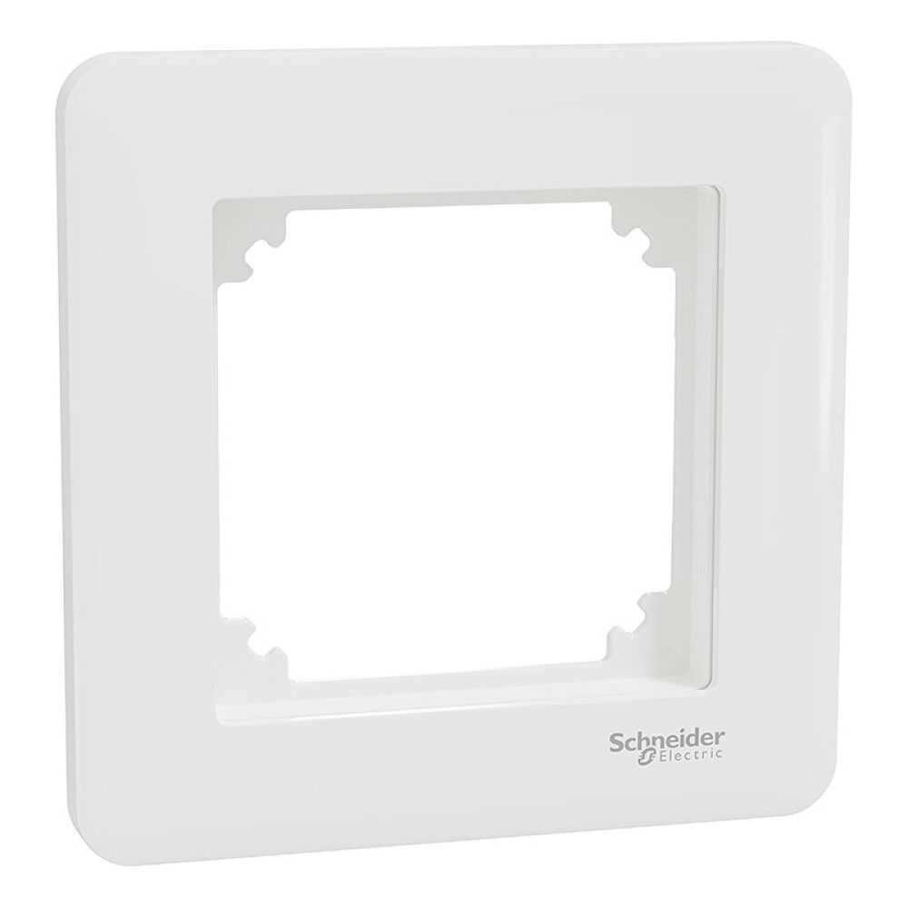 RAMME SCHNEIDER ELECTRIC EXXACT 1-ROM HVIT