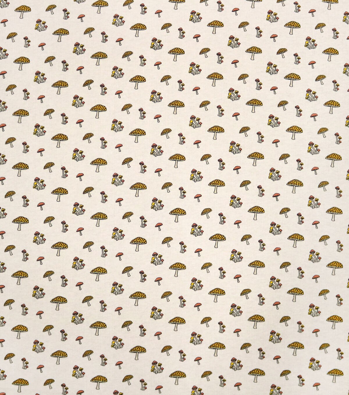 POP! Mushrooms Super Snuggle Flannel Fabric