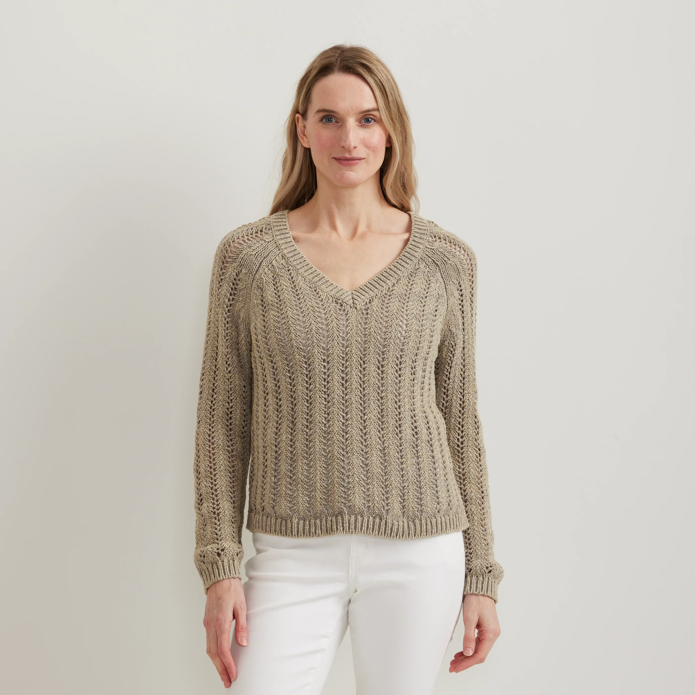 Women's Pointelle Pullover