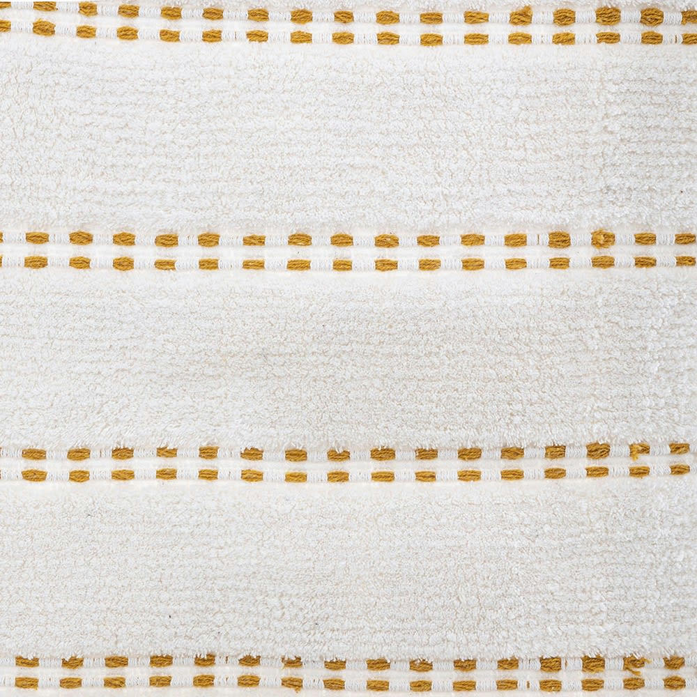 SOLAR - Tapis de salle de bain coton ocre 50x75cm