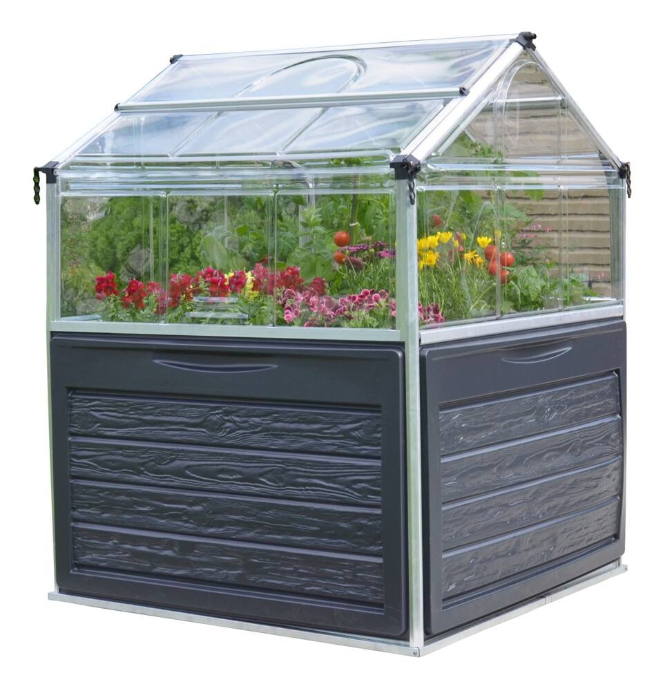 Palram Plant Inn Greenhouse, Raised Bed