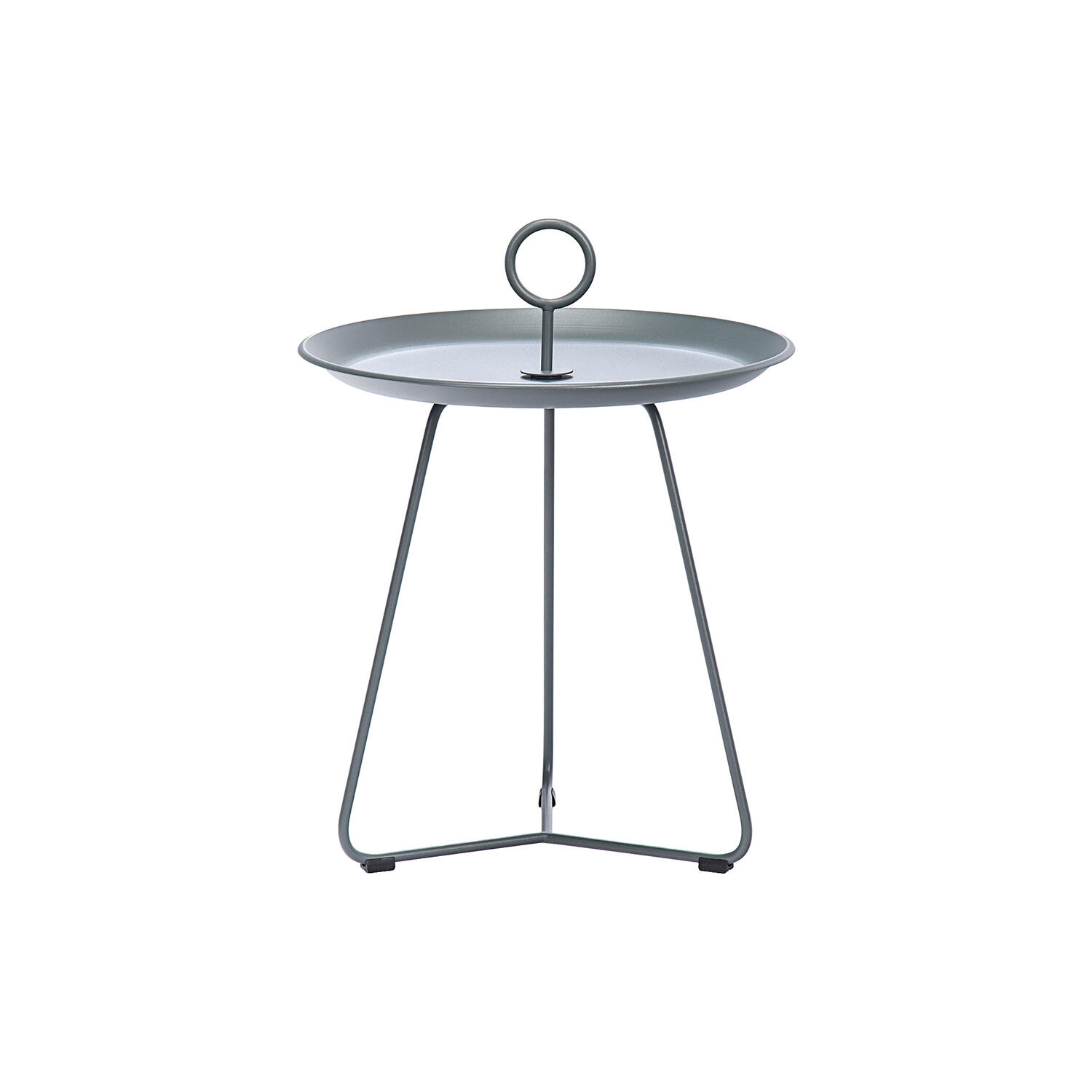 EYELET bakkebord, dark grey