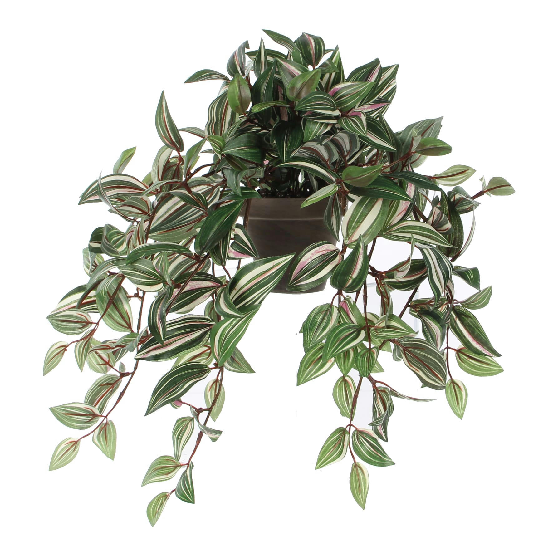 - Tradescantia artificielle vert en pot H45