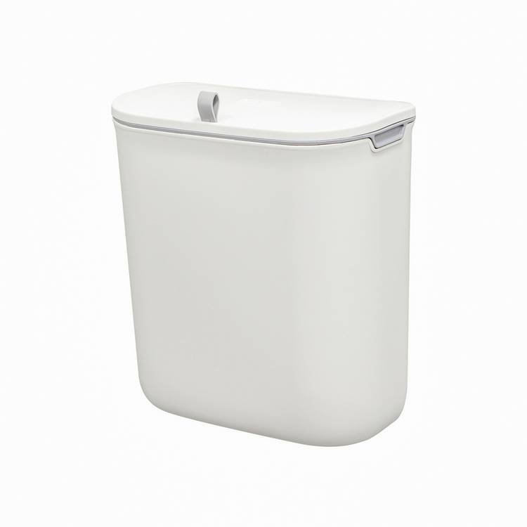Black   Decker 7.6 Litre Cupboard Bin - White