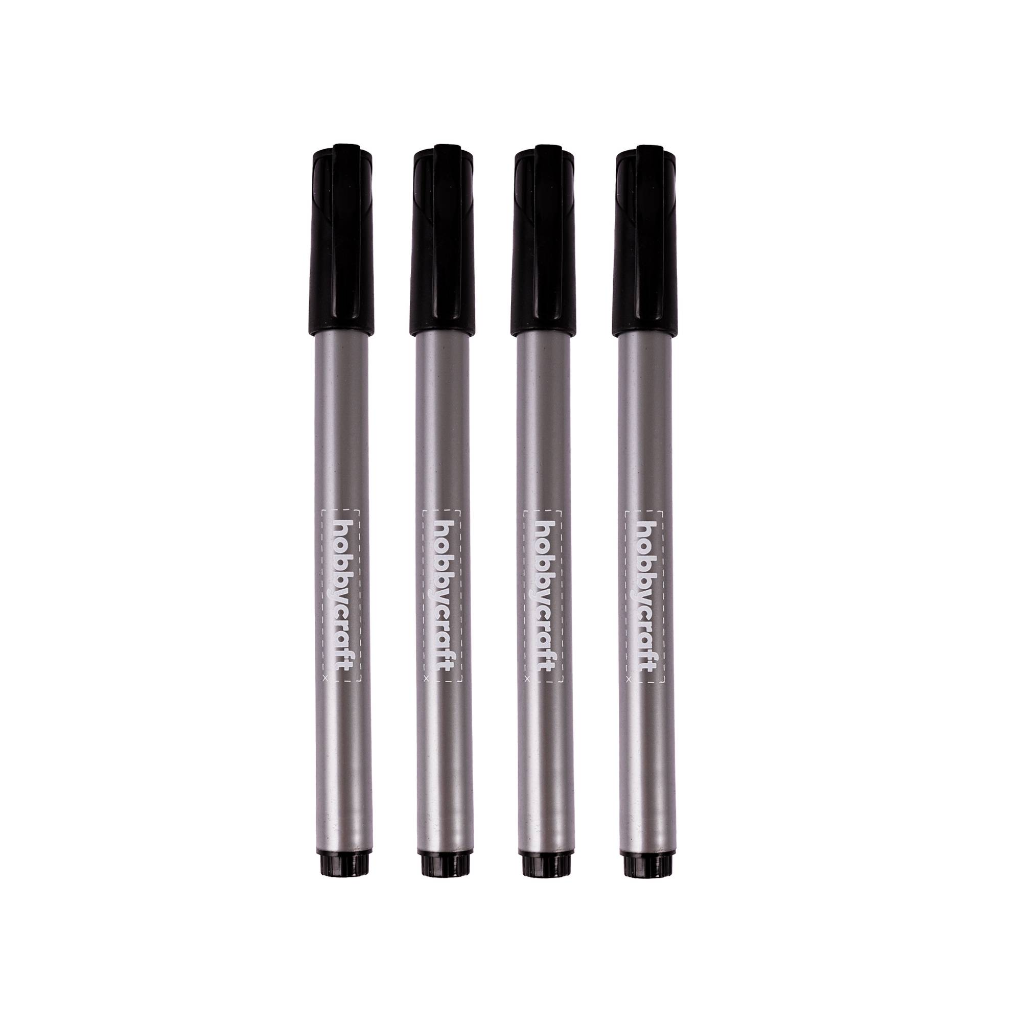 Black Handwriting Pens 4 Pack