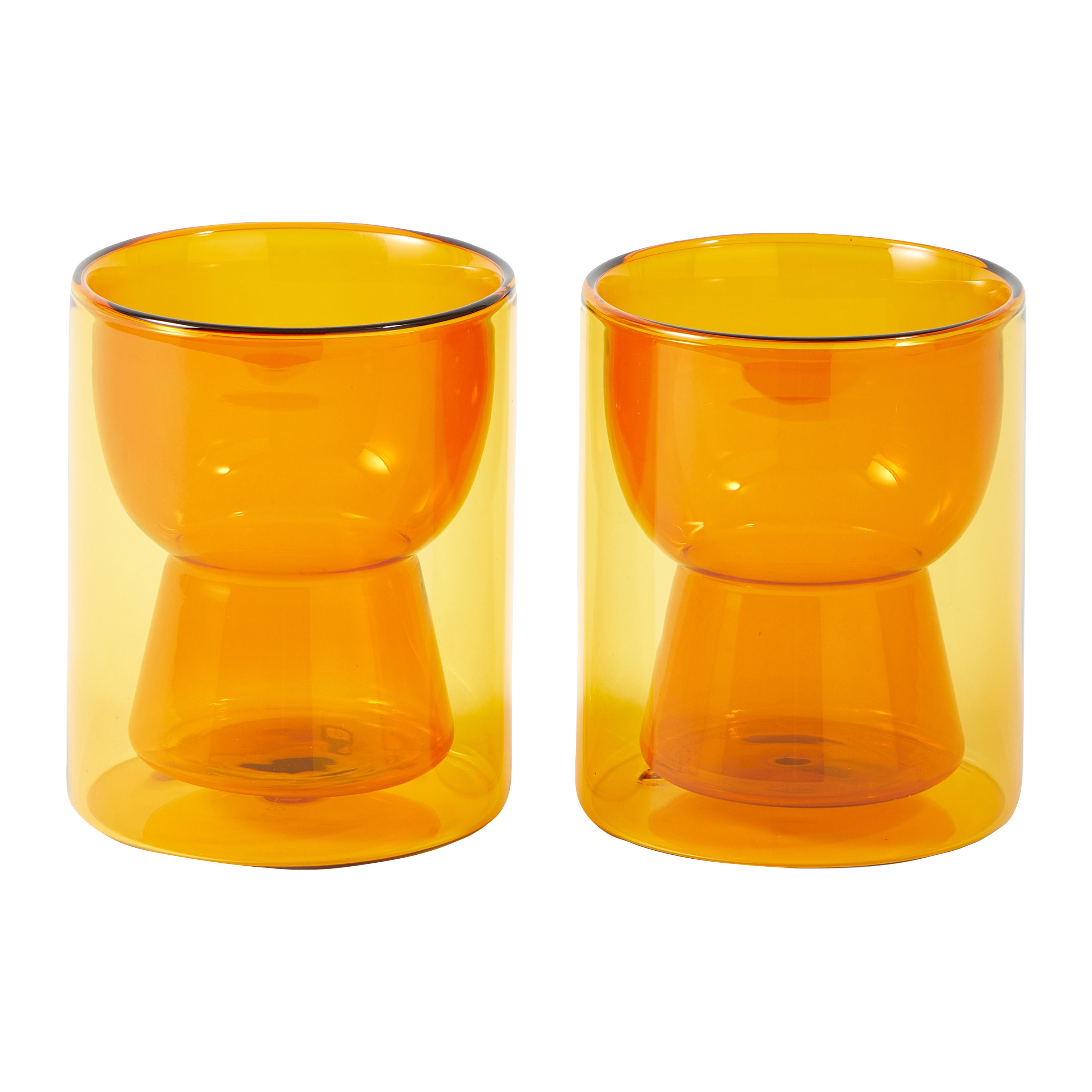 POLSPOTTEN Tip Tap Waterglazen 2 st. - Oranje