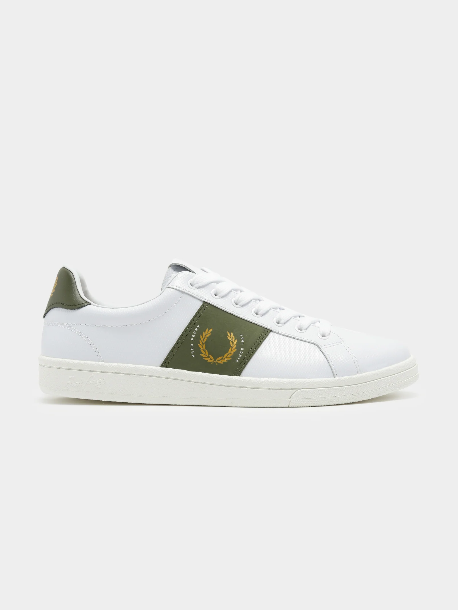 Mens B721 Pique Emblem Sneaker