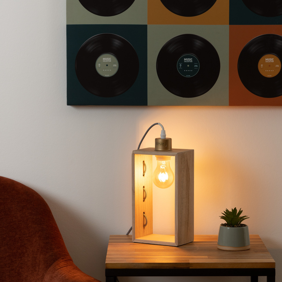 Lamp "Iwata" H.28 cm
