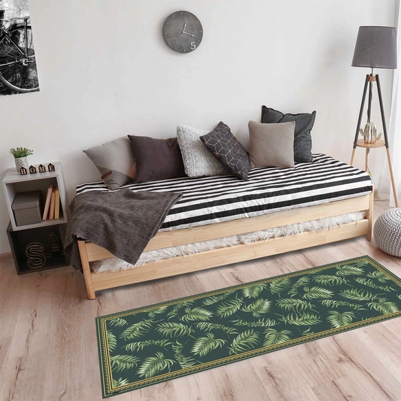 Vinyl Teppich »Mandella«, BxL:180 cm x 68 cm, grün