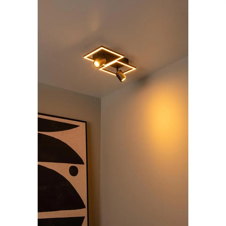 Lucide ARIANNE Plafonni&egrave;re - Zwart