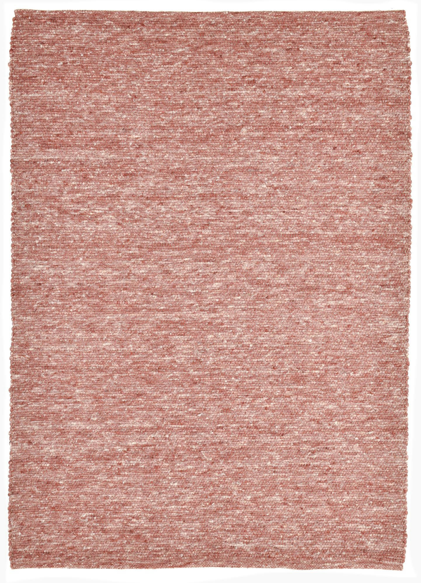ALPEN - Tapis tissé main en laine vierge - rouge 170x240 cm
