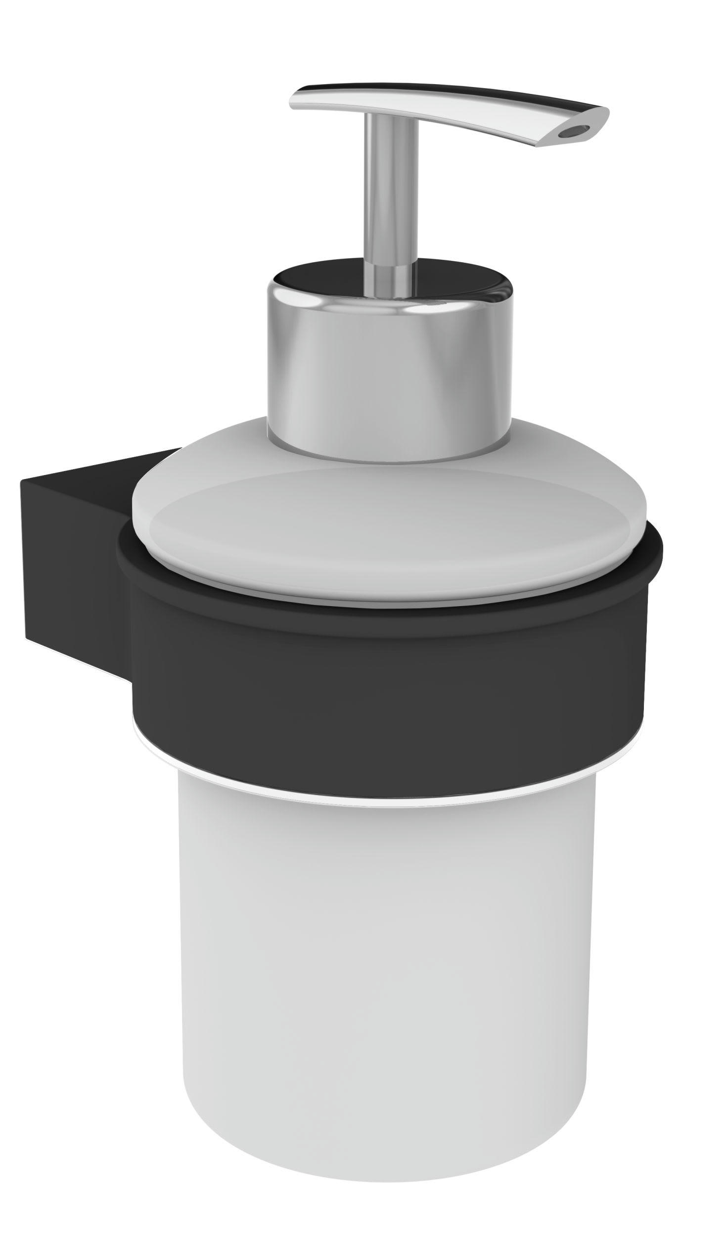 LOFT-GAME - Distributeur savon en alu laqué à fixer