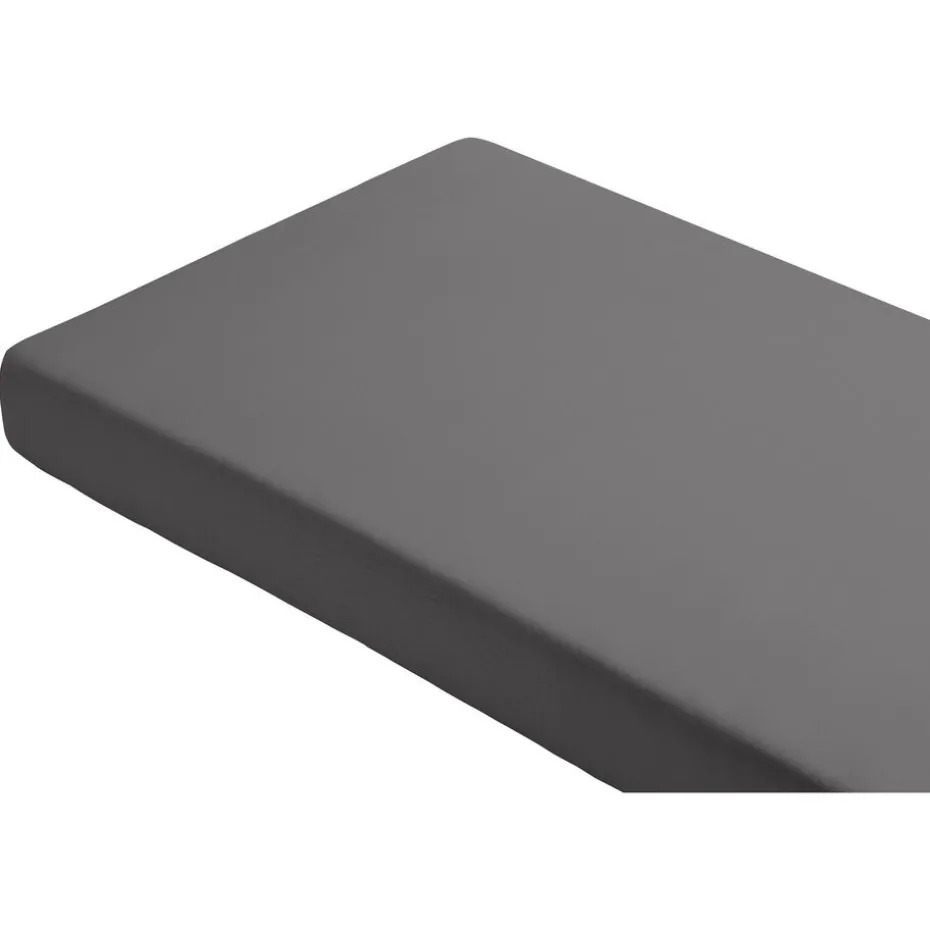 Kwantum Hoeslakens. Moltons & Kussenslopen | Beddengoed | Hoeslaken Jersey Antraciet 220×180 Cm 220X180CM