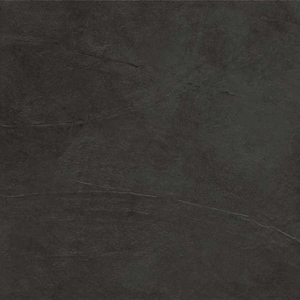 Carrelage effet Enduit Gris Fumé 60x60x0,9 cm Mat Calviro - Sol et mur intérieur (vendu par carton de 1,08 m²) - RO'MA CARRELAGE