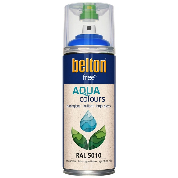 Sprühlack »Free«, 400 ml, enzianblau