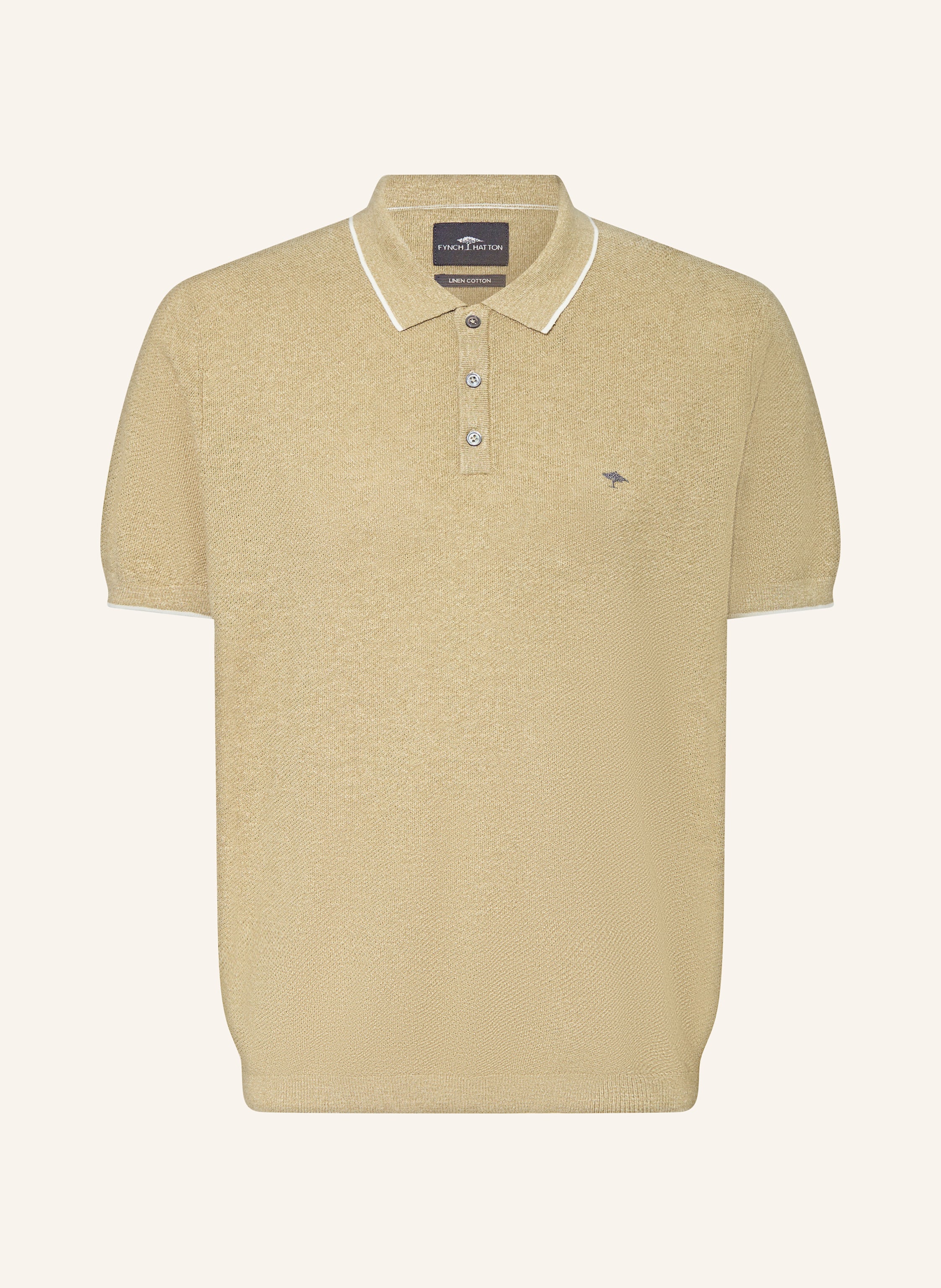 FYNCH-HATTON Strick-Poloshirt