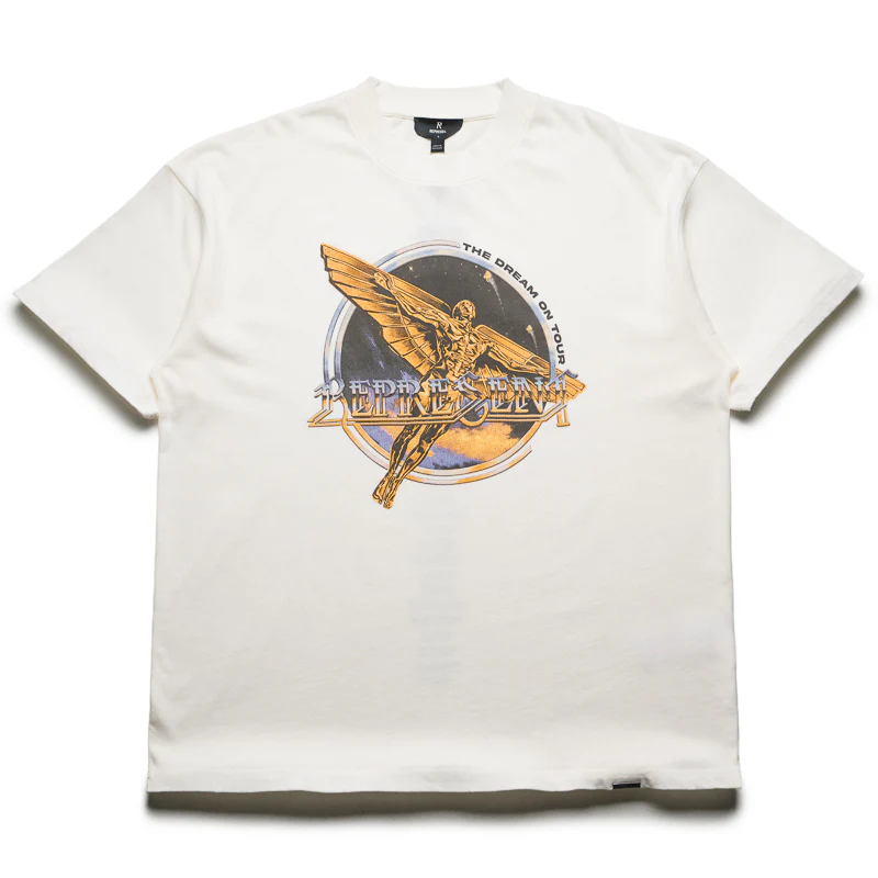 Represent Golden Tour Tee - Flat White