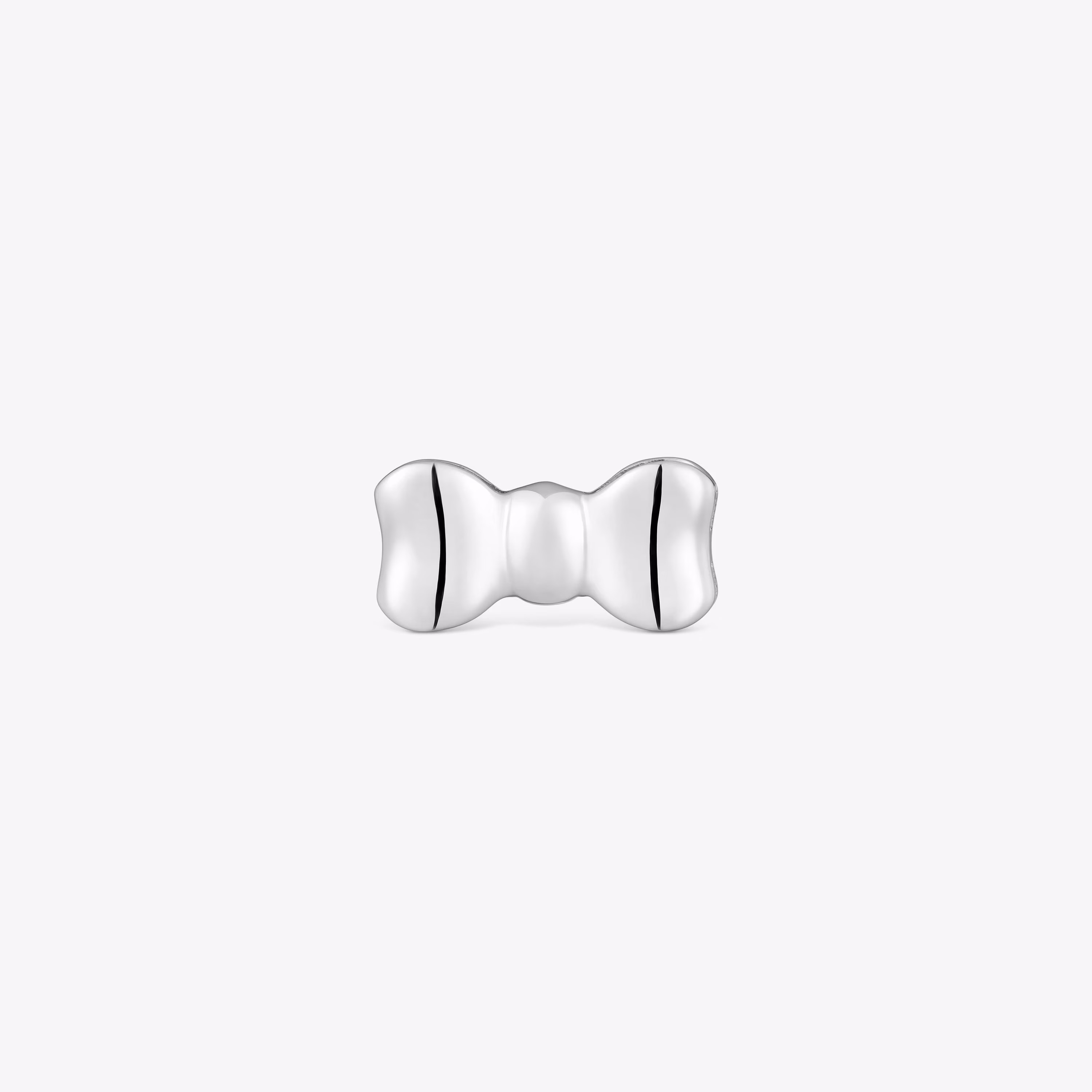 Colgante lazo de plata 15 mm TOUS Ribbon