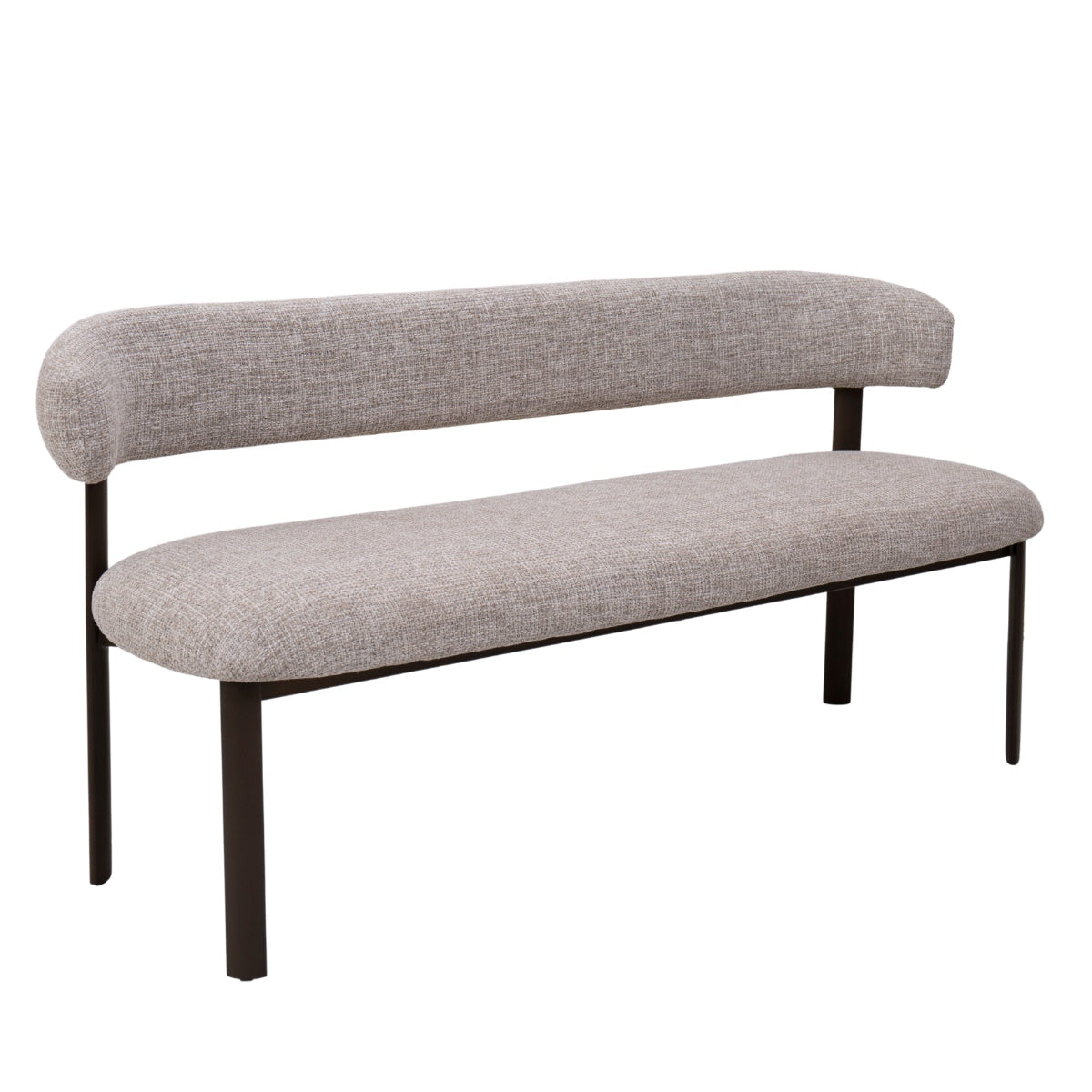 DÉJA Living Eetkamerbank Alamo - Beige/Brons - 180cm