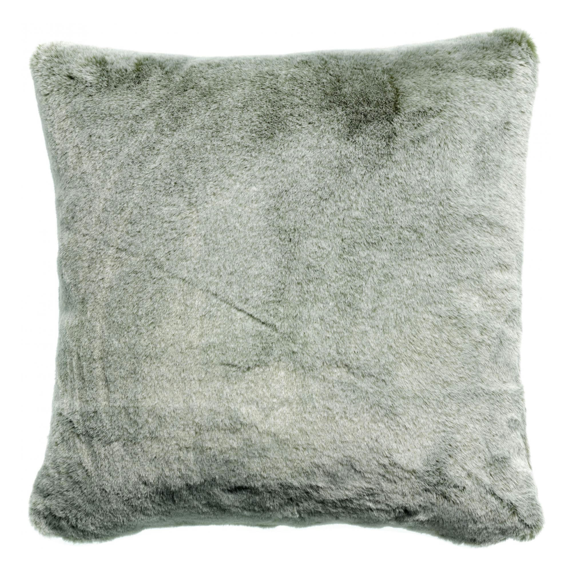 KINTA - Coussin  en polyester olive 45 x 45