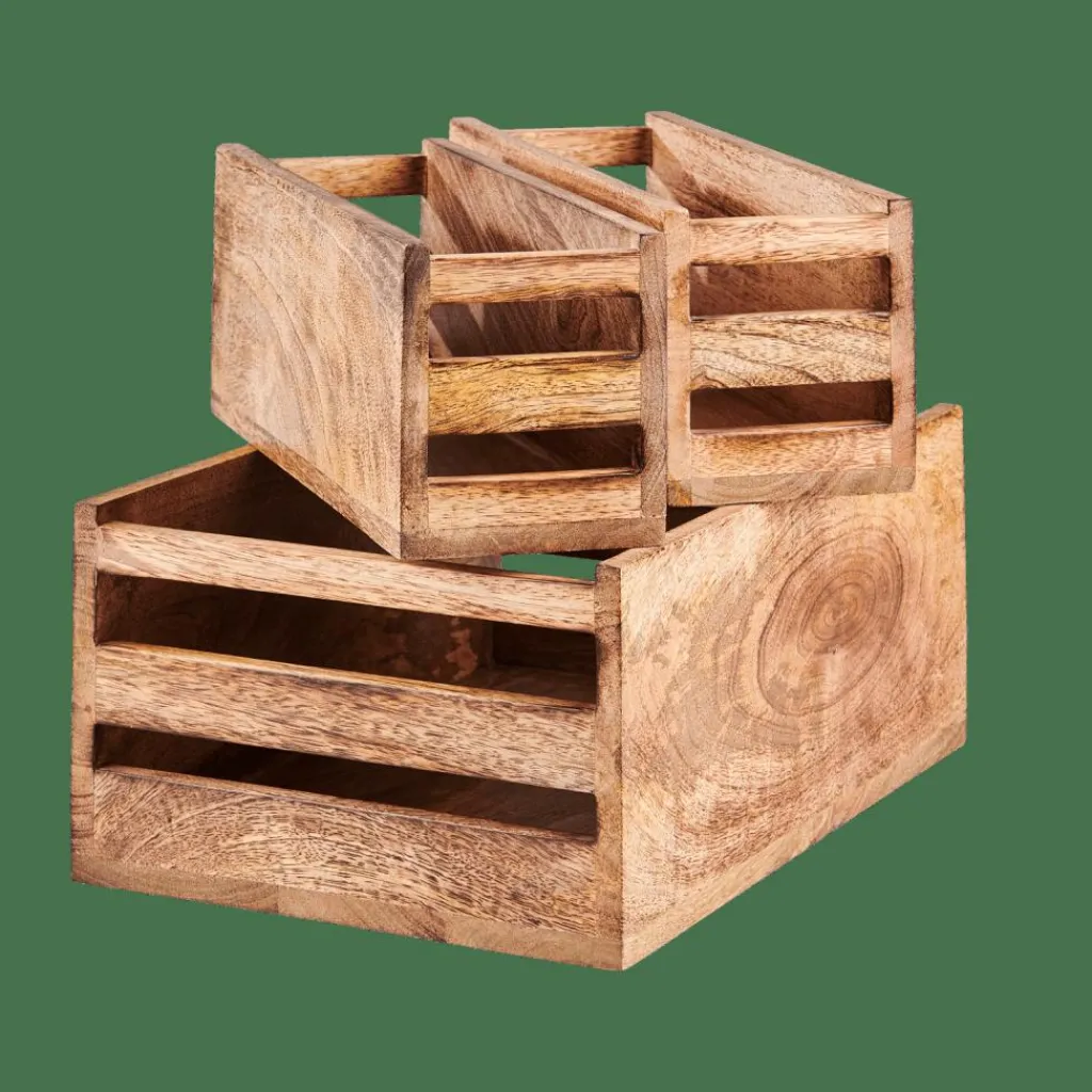 Caisses^CASA MANGO Petit Bac Naturel
