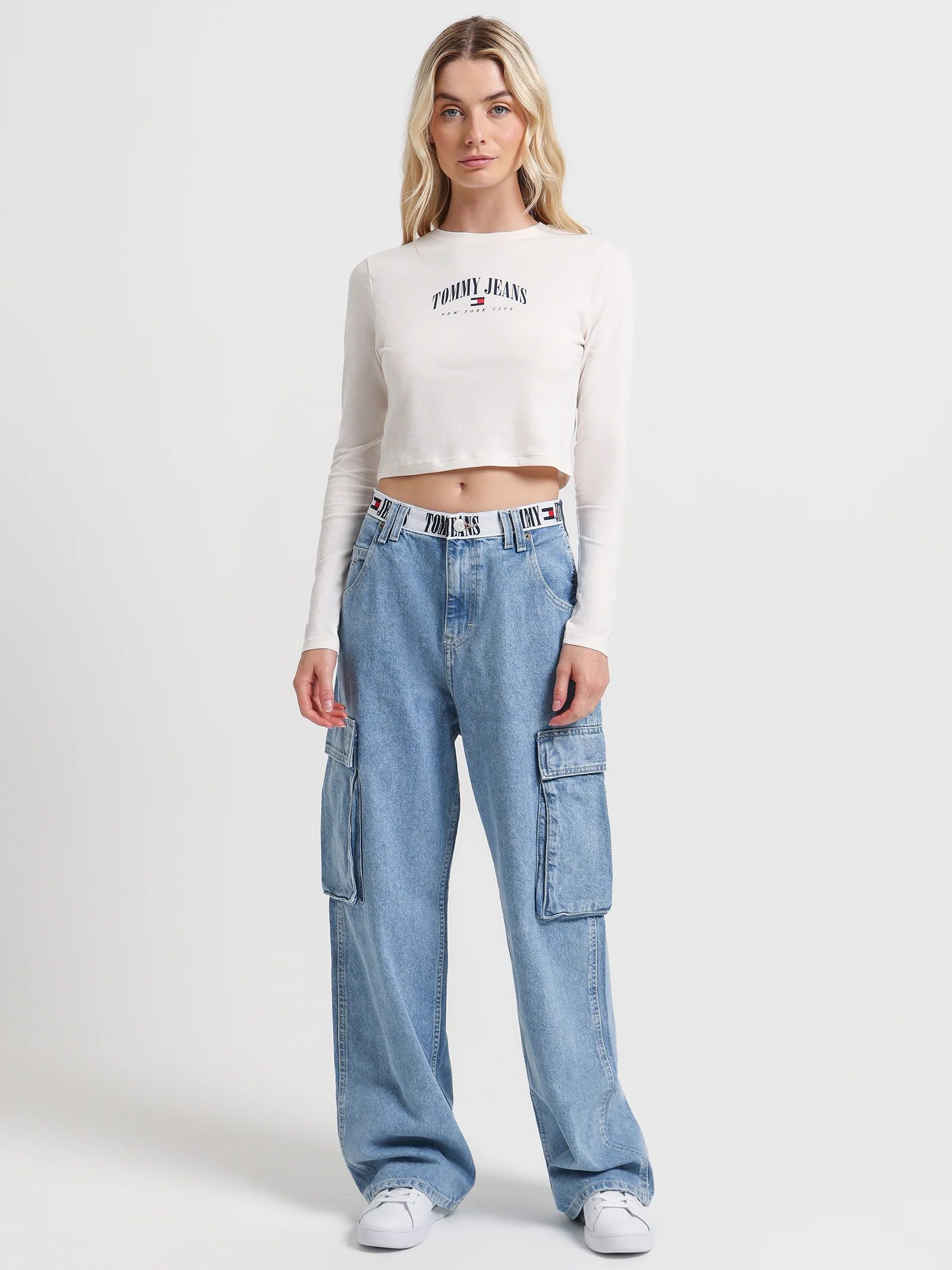 Essential Cropped Long Sleeve T-Shirt