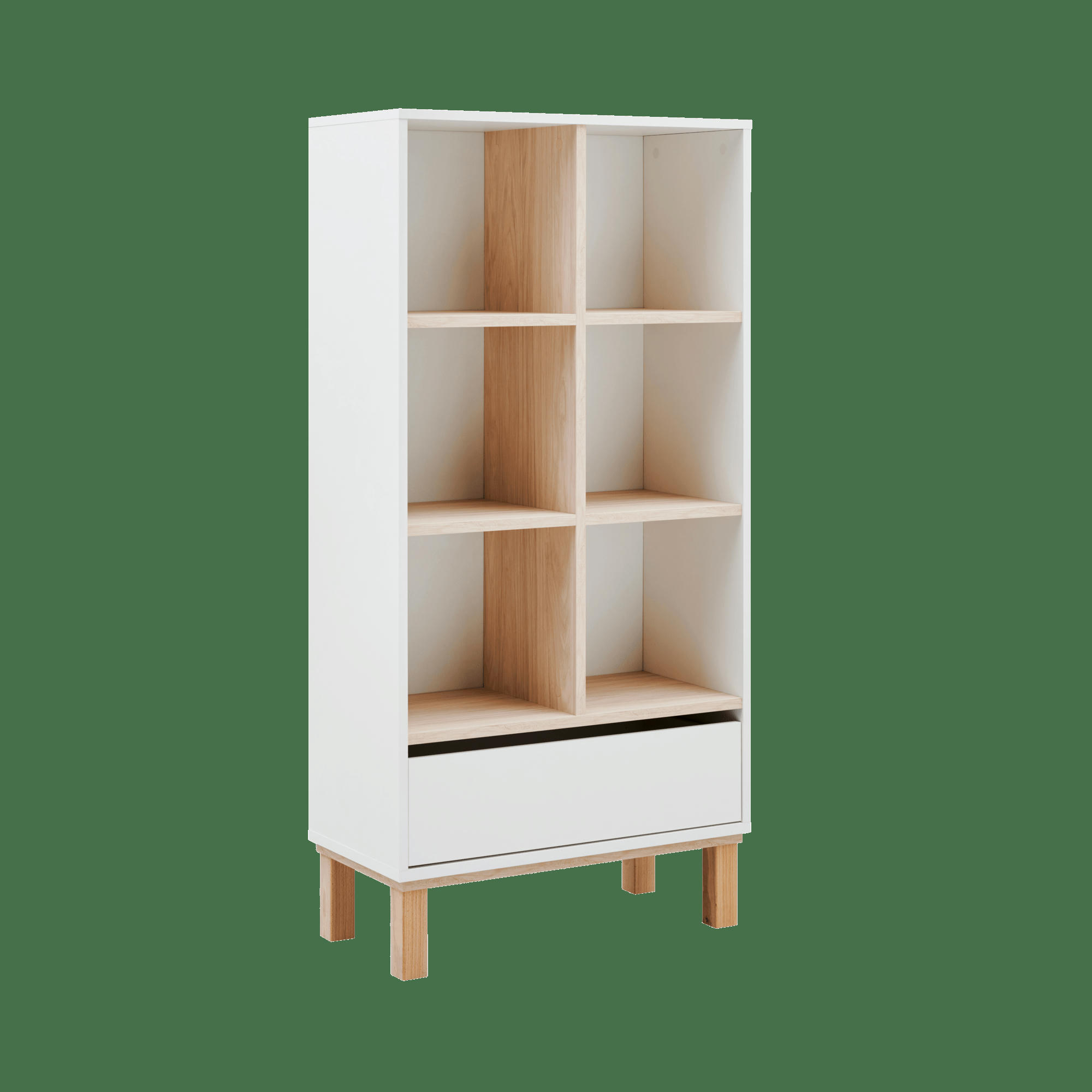 LEO - Bibliothèque en bois massif