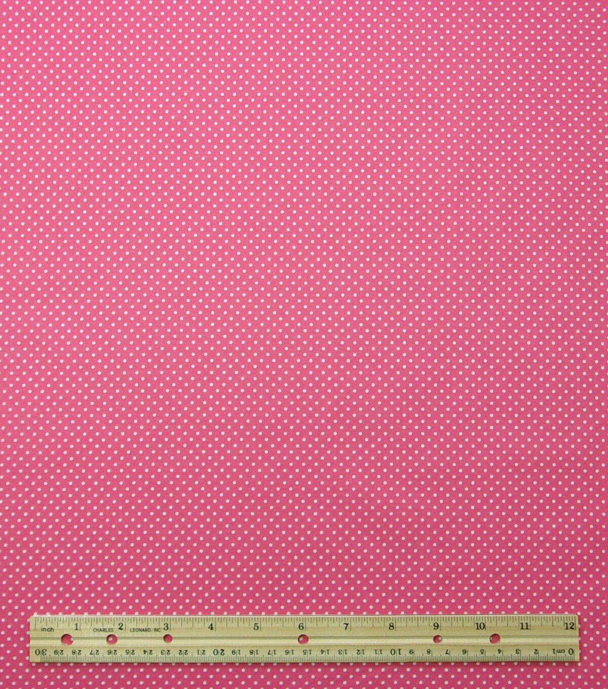 Pin Dots on Hot Pink Quilt Cotton Fabric by Quilter's Showcase