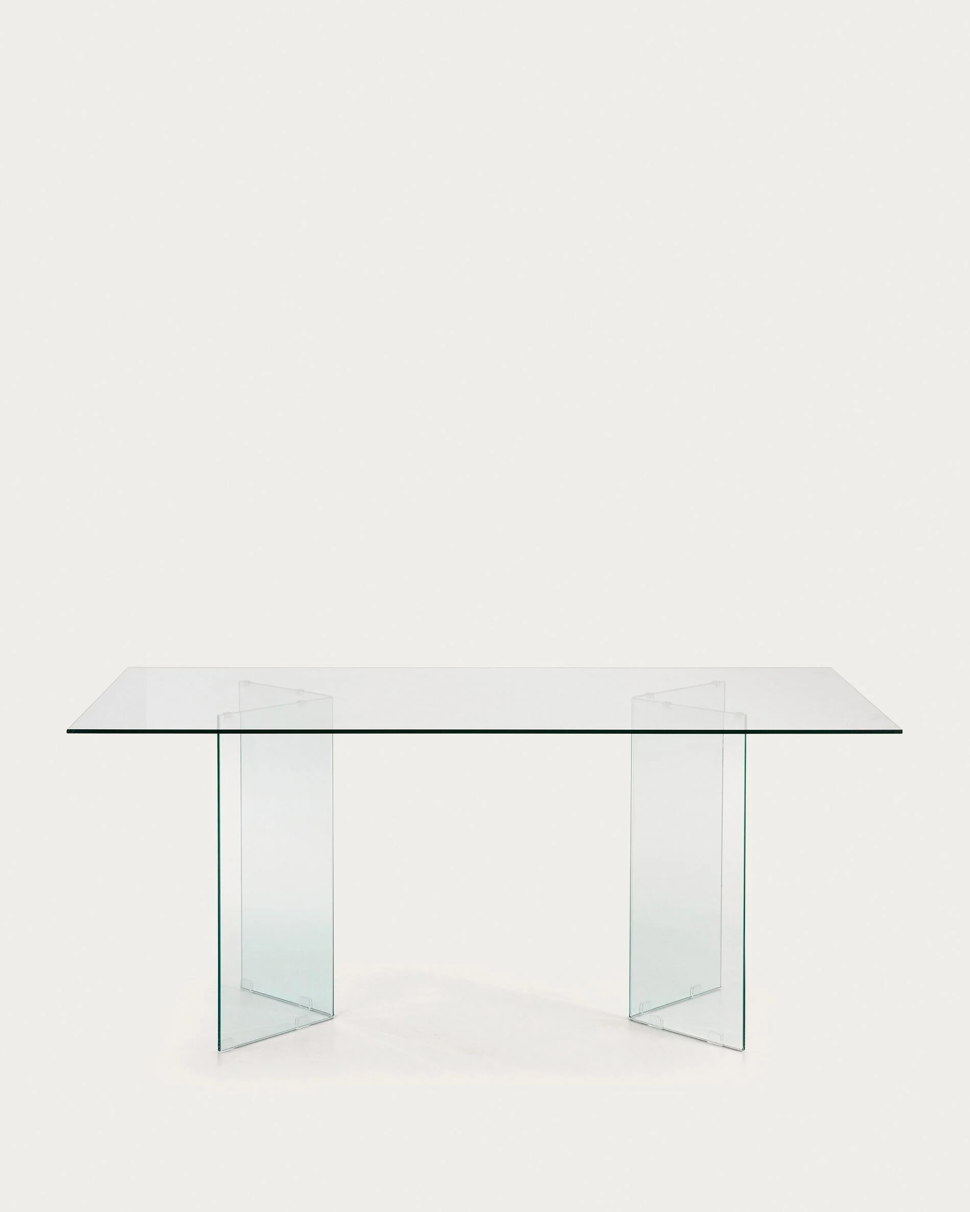 Burano glass table, 200 x 90 cm