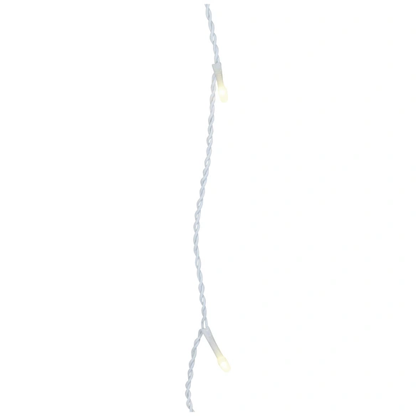 LED-Lichterkette, 16,3 m mit 200 LED, warmweiß