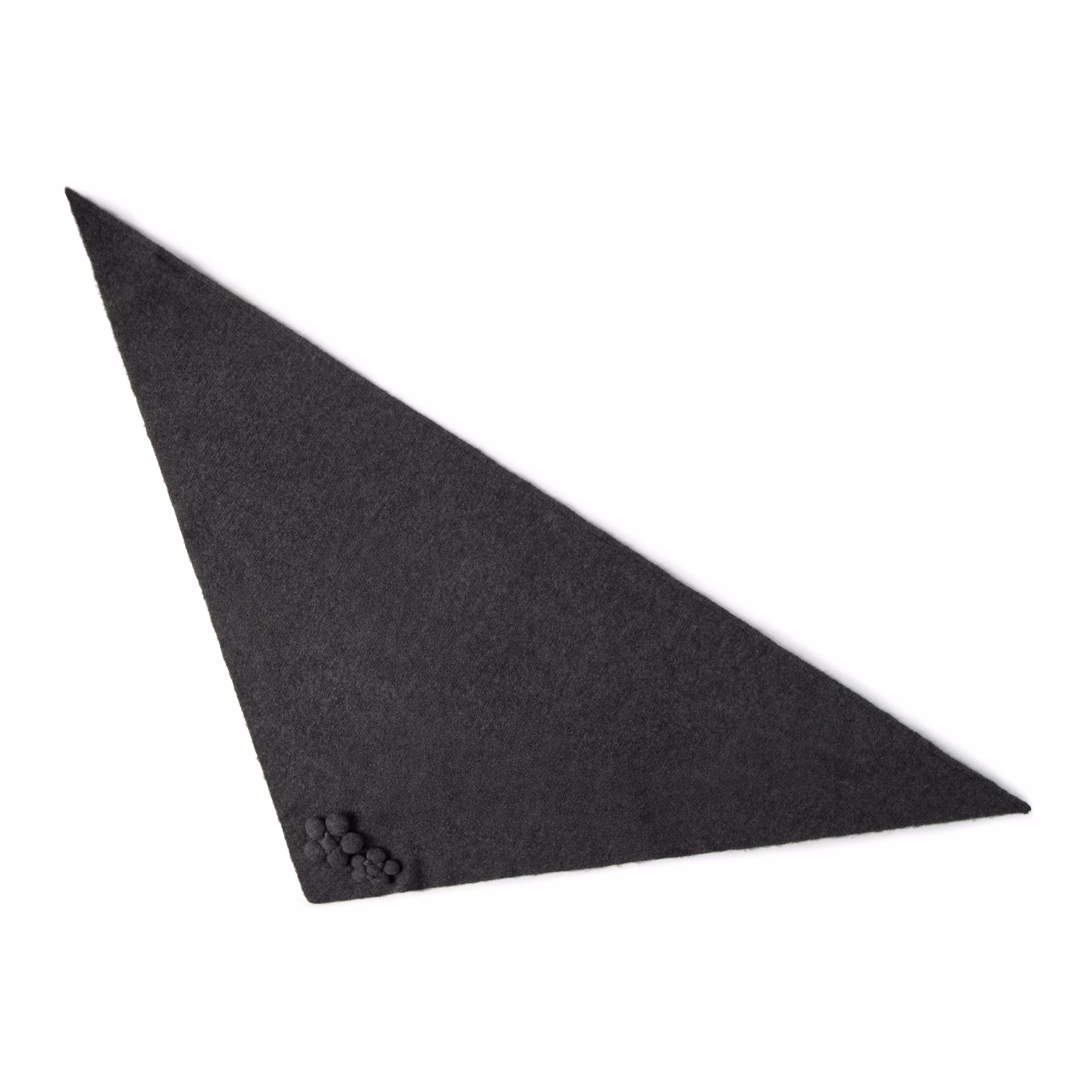 Pañuelo triangular gris oscuro TOUS Daisy