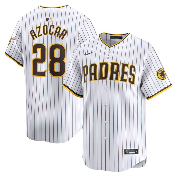 Jose Azocar San Diego Padres Nike Home Limited Player Jersey - White