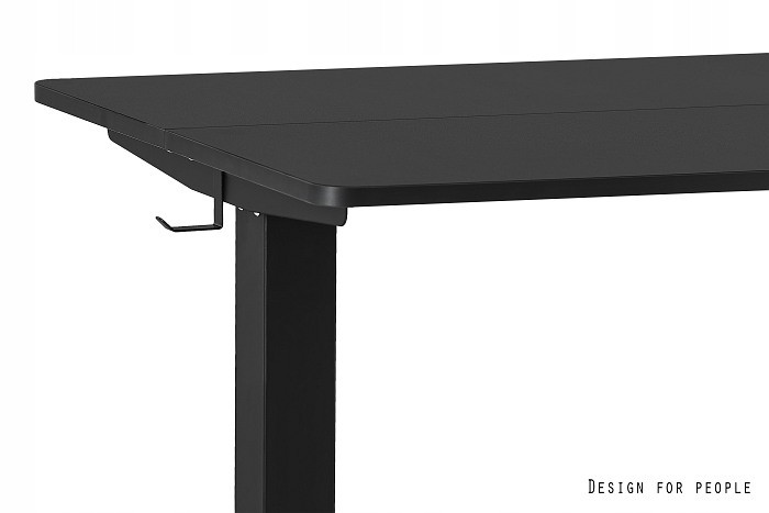 Elektryczne biurko Metis czarne 160x60