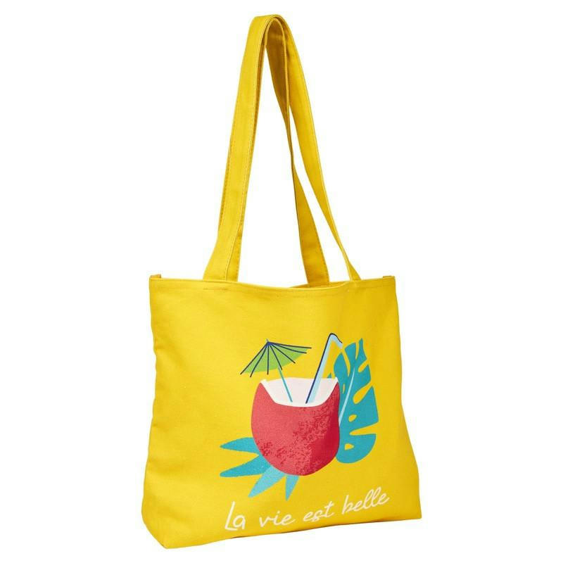 - Tote bag coton la vie est belle