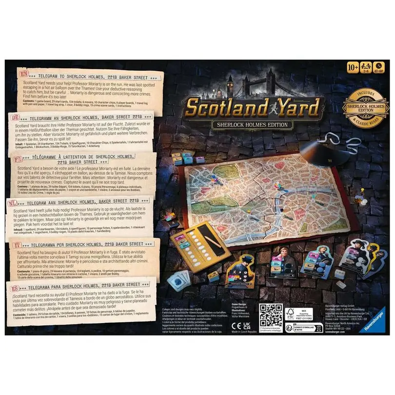 Brettspiel Scotland Yard