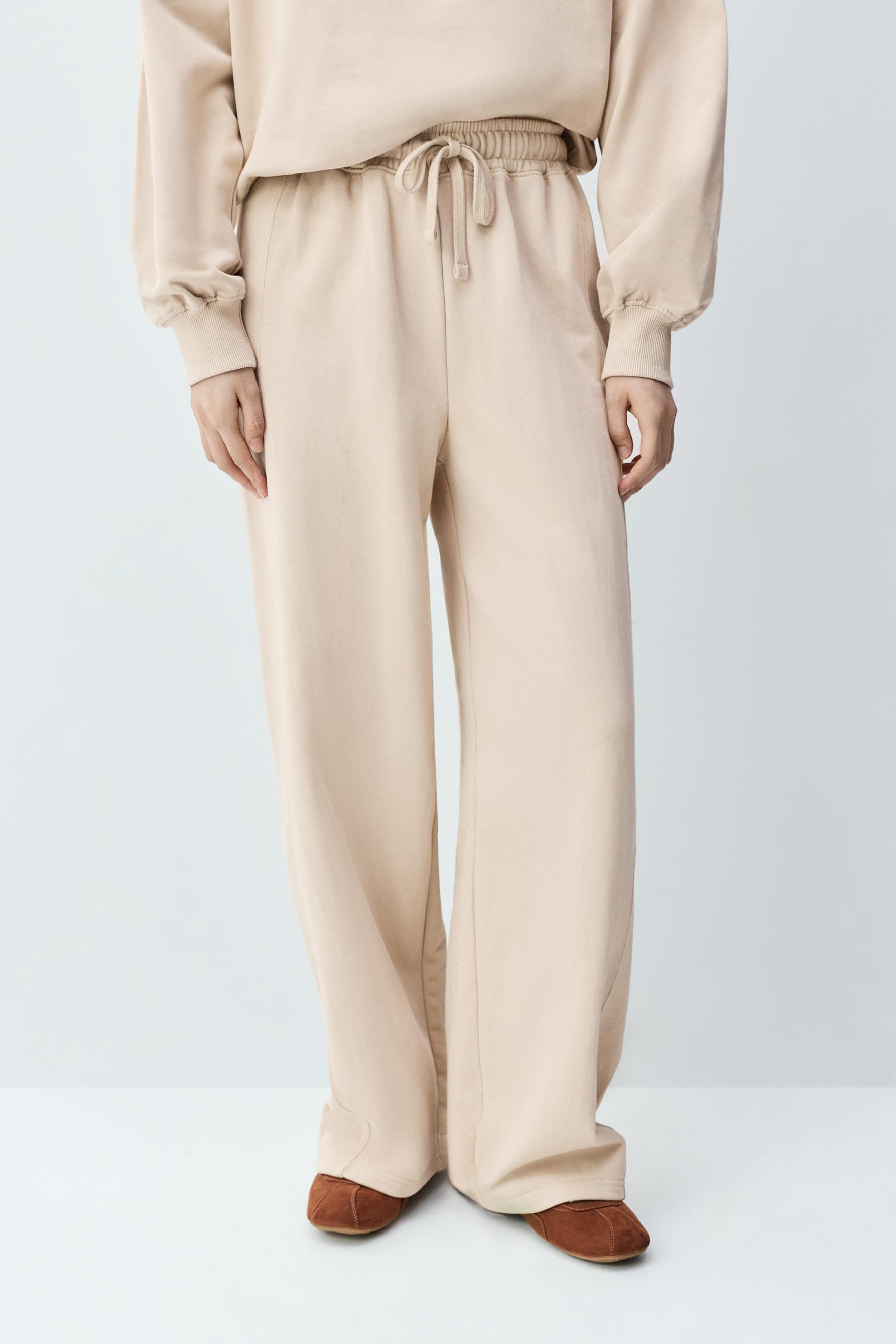 Pantalón básico wide leg