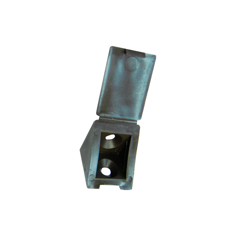 Taquet Tac'Eker brun 24 x 25 x 24 mm 4 pièces TEKNIBOX