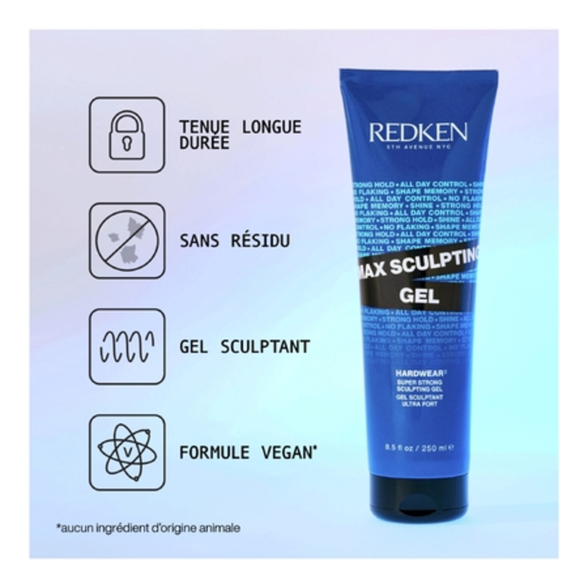 STYLING BY REDKENGel sculptant fixation maximal