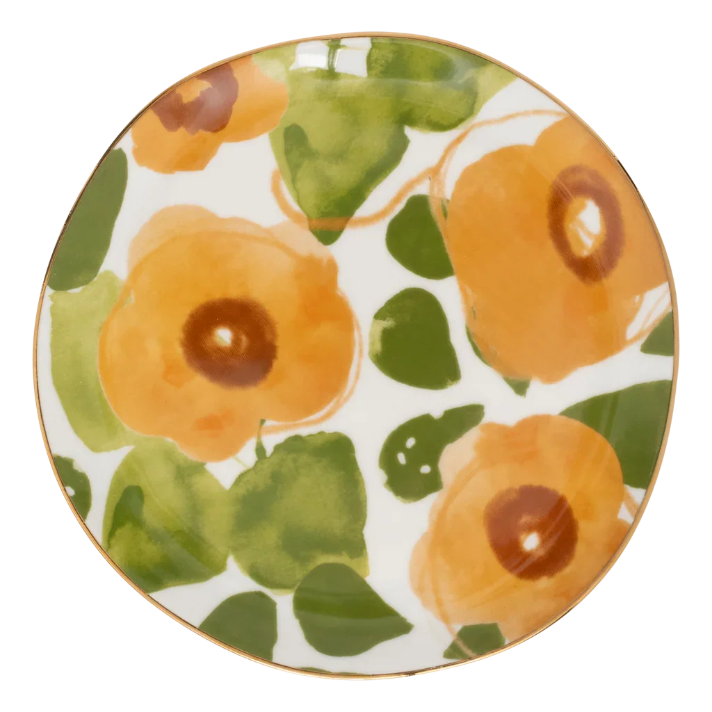 Urban Nature Culture Good Morning bord Floral Art - Caramel -17x1cm
