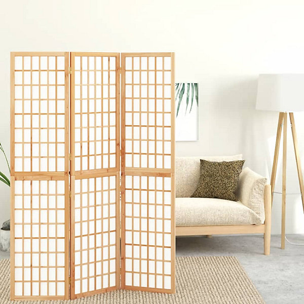 Cloison de séparation pliable 3 panneaux 120x170 cm vidaXL
