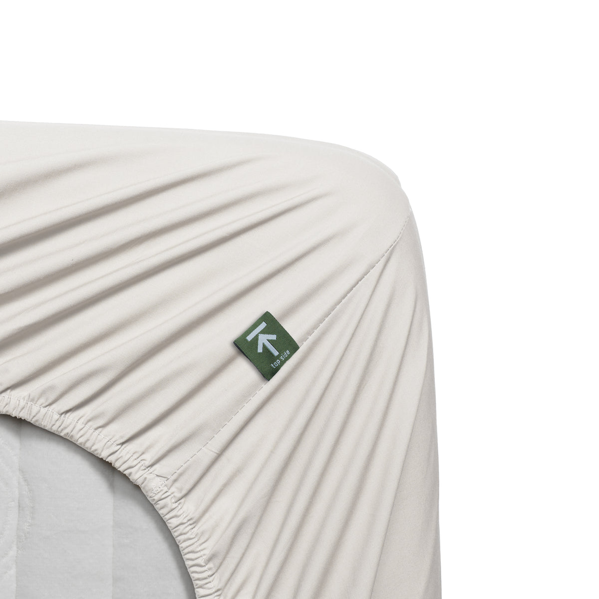 Beddinghouse - Percale Katoen - Topper Hoeslaken - 180x210 cm - Gebroken wit