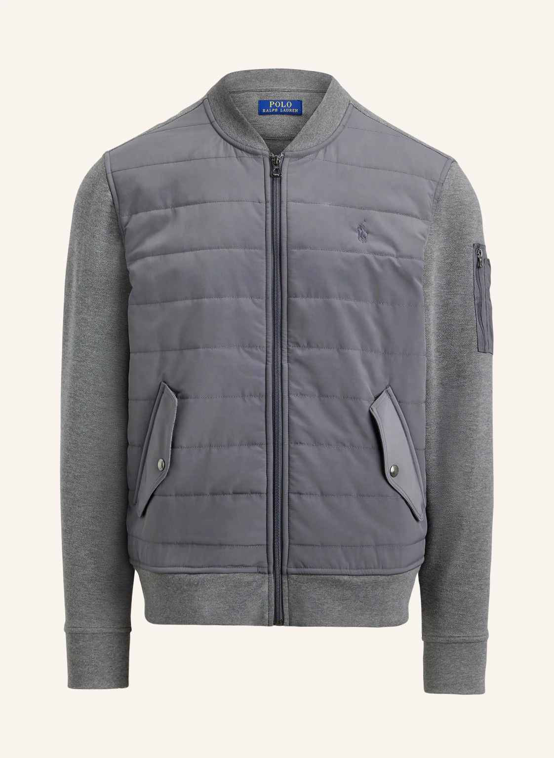 POLO RALPH LAUREN Sweatjacke im Materialmix