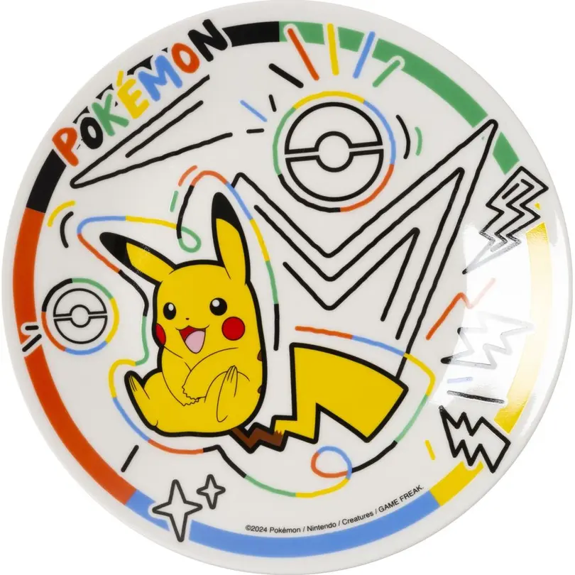 Geschirrset 3-teilig Pokémon Rainbow Pikachu