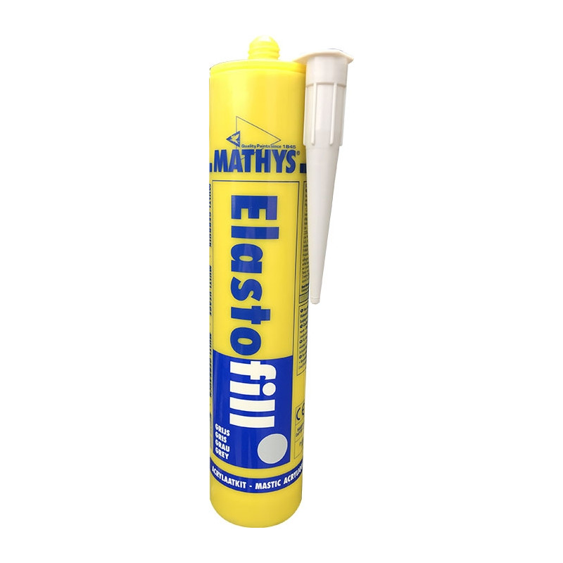 Mastic Elastofill acrylique et recouvrable gris 0,31 L