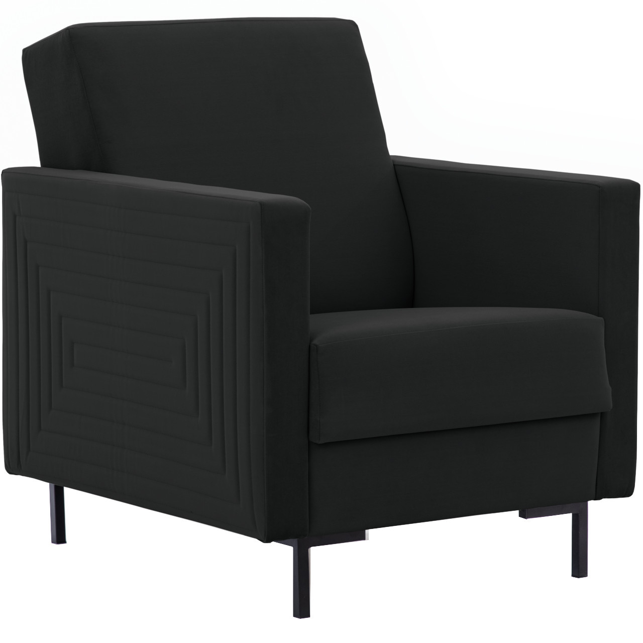 Fotel LUCA B madone 17047 czarny