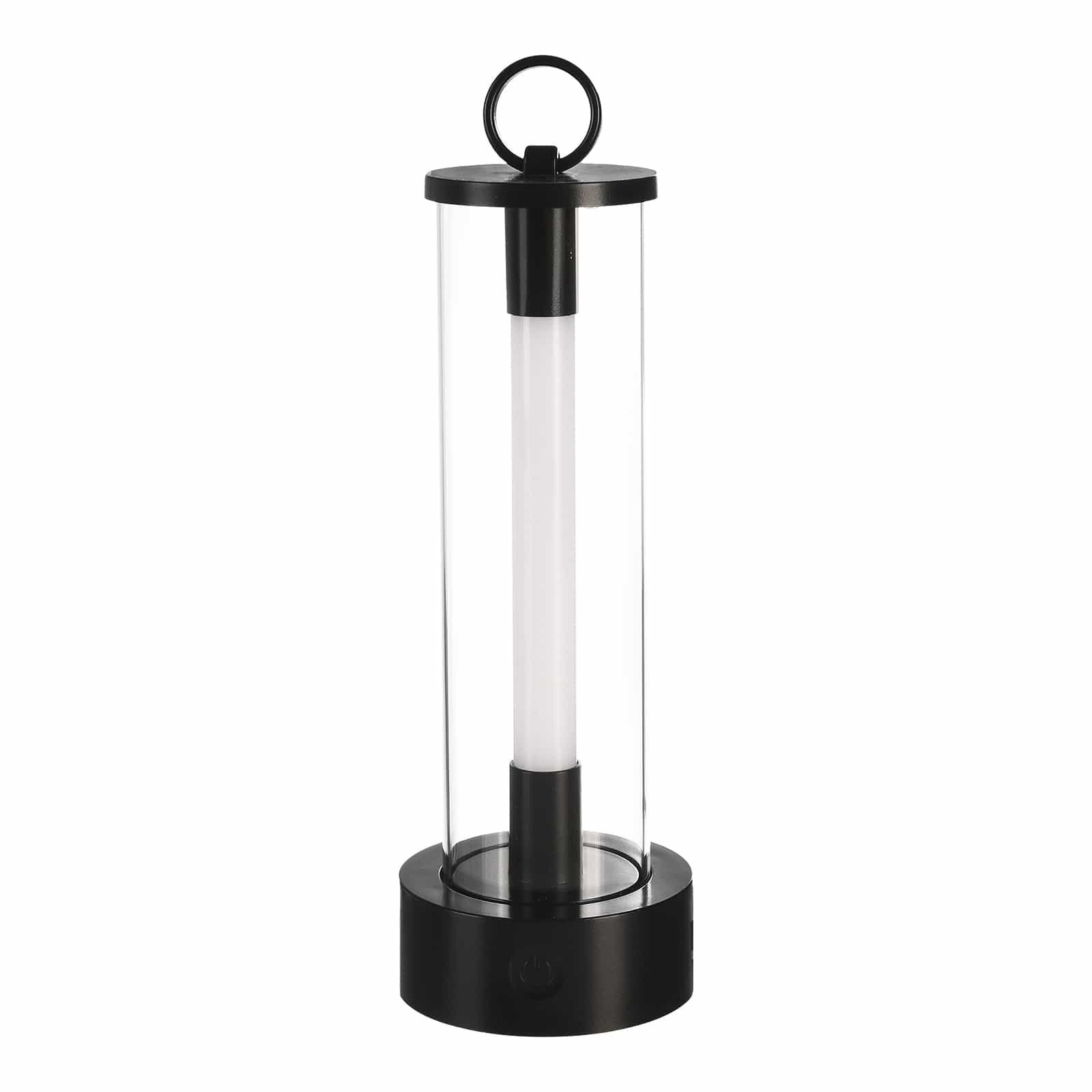 Tischleuchte Schwarz, ⌀ 7 cm, H 220 mm